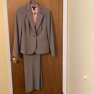 Style &Co. grey pinstripe suit